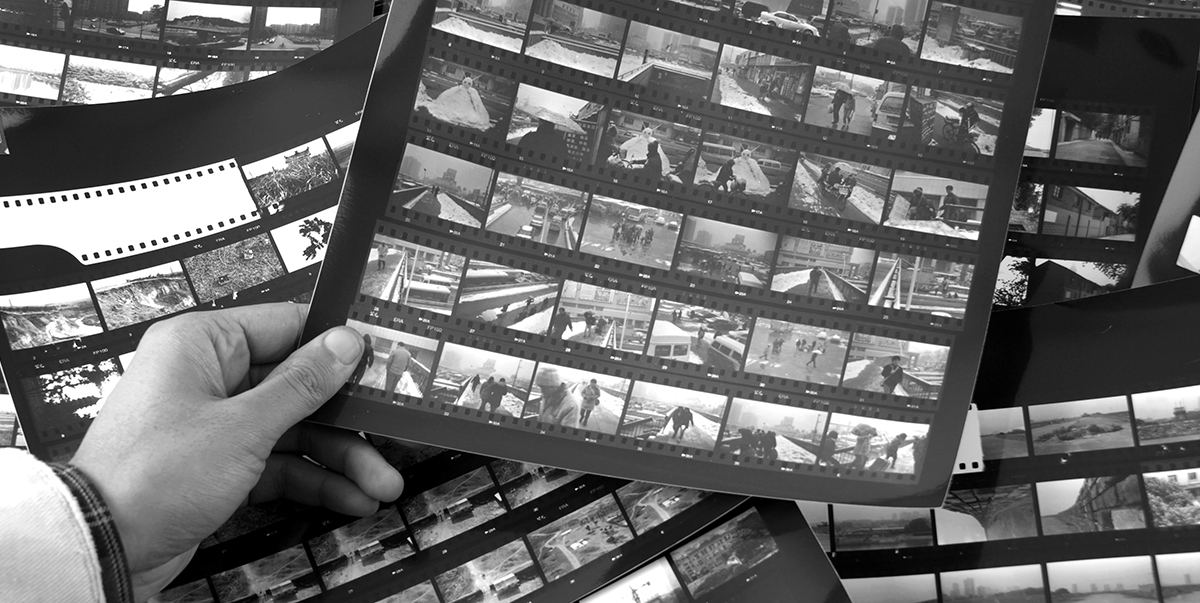 film contact sheet