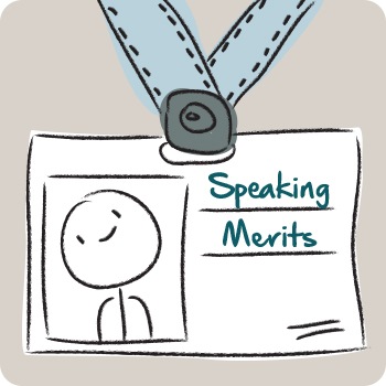 Speaking Merits