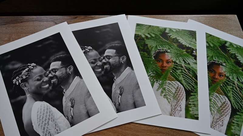 The images were each printed on Canson Infinity Baryta Prestige 340gsm and Canson infinity PrintMaKing Rag on a Canon imagePrograf 6450 printer. Featured photography by Bri McDaniel