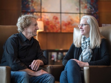 Dennis Chamberlain and Julianne Kost