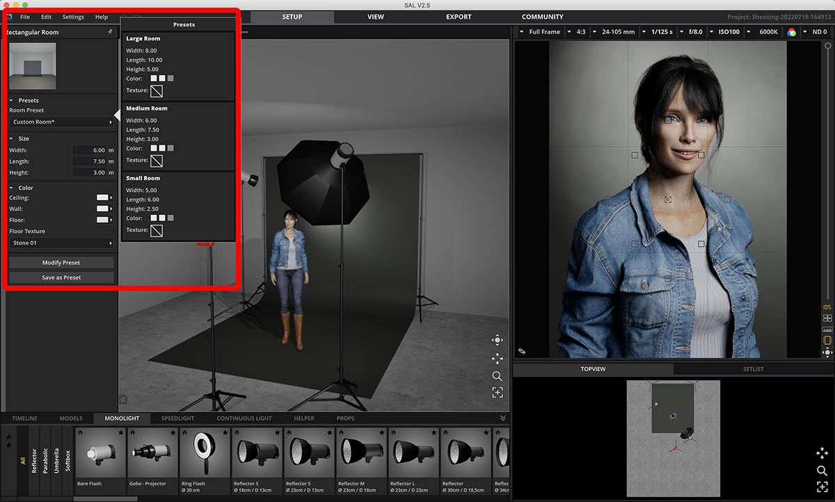 3D Studio Light Planning Professional Photographers of America