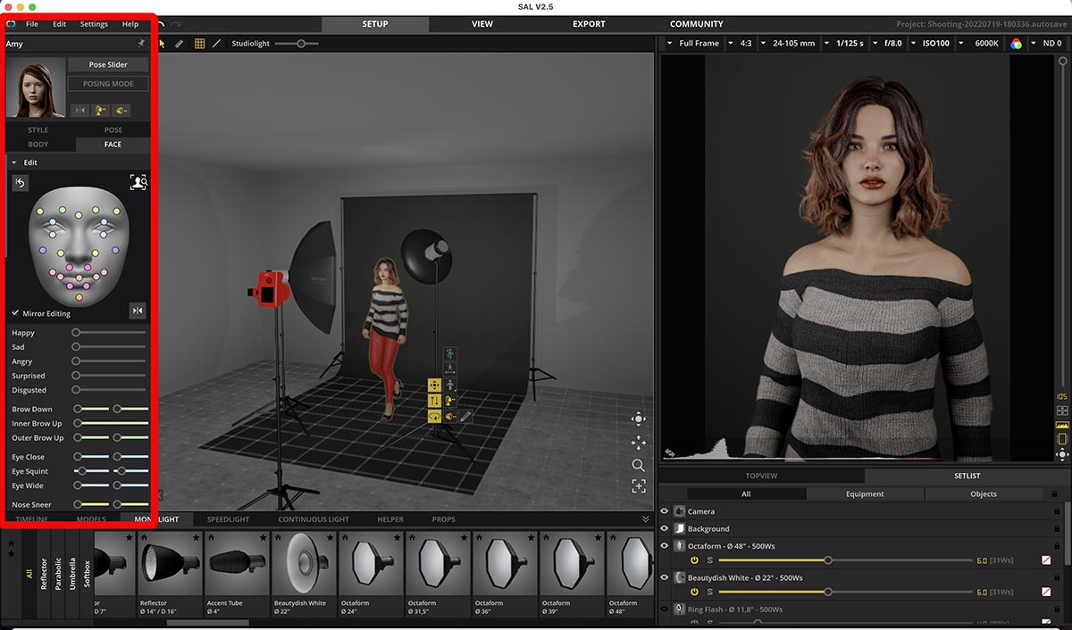 Light shop 3d studio