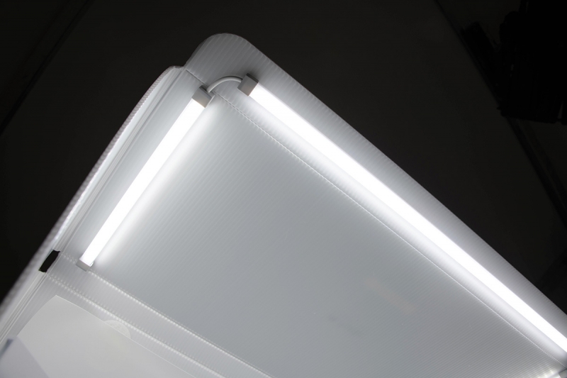 You can purchase an additional set of Halo light bars to add more dimension to your lighting.